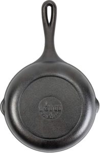 MICHELANGELO Cast Iron Skillet, 8 Inch Cast Iron Skillet With Lid,  Preseasoned Small Skillet Oven Safe, Iron Skillets for Cooking with  Silicone Handle