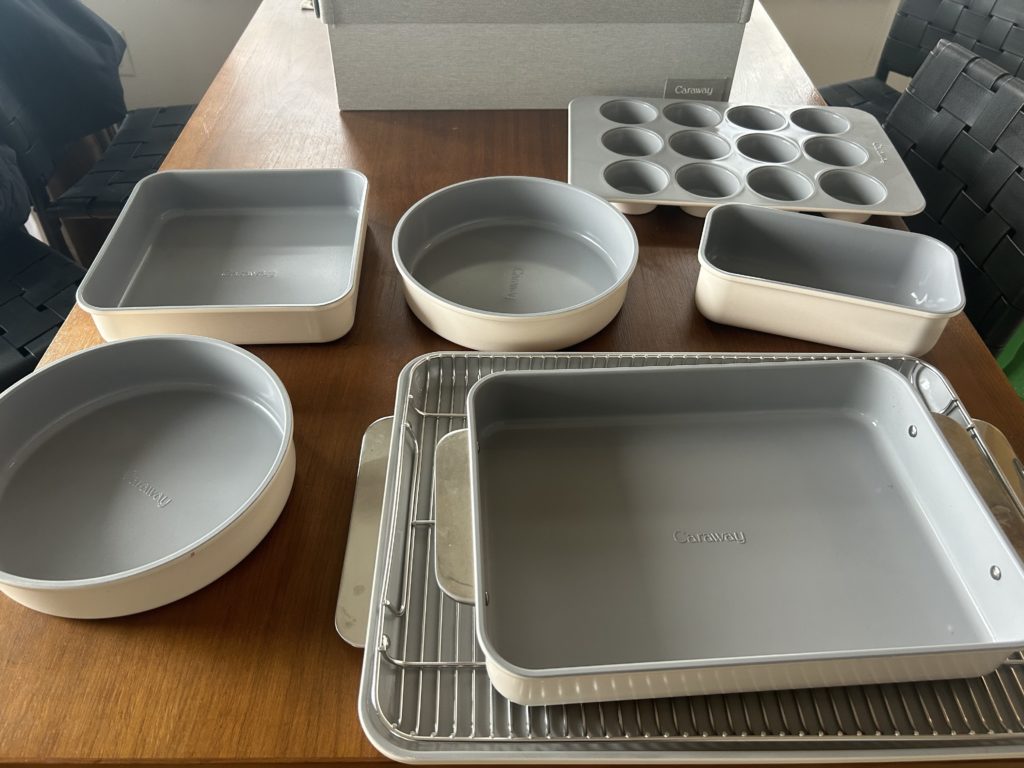 Caraway Home Non-Toxic Non-Stick Ceramic 12-Piece Cookware Set