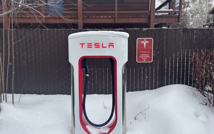 Tesla Supercharger in Jackson, WY