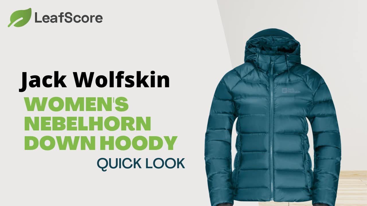 Hoody LeafScore Wolfskin Nebelhorn Tested] Review Jack Women\'s [Staff - Down