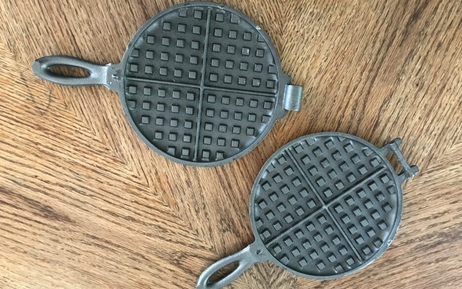 rome old fashioned waffle iron